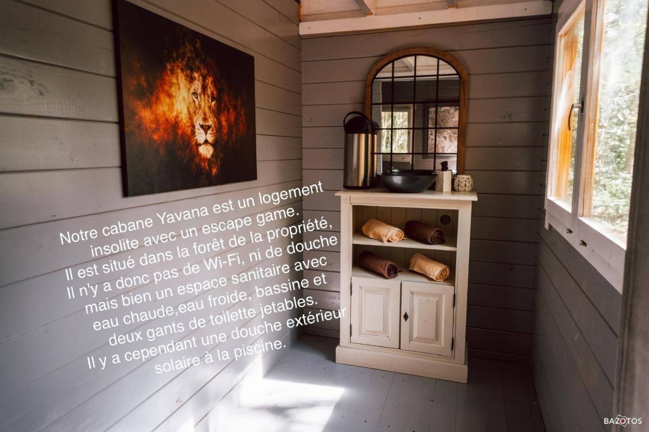 Cabane Insolite Avec Escape Game Saint-Evarzec Экстерьер фото