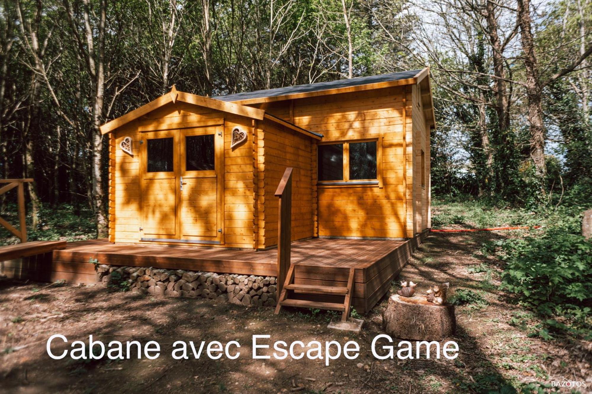 Cabane Insolite Avec Escape Game Saint-Evarzec Экстерьер фото